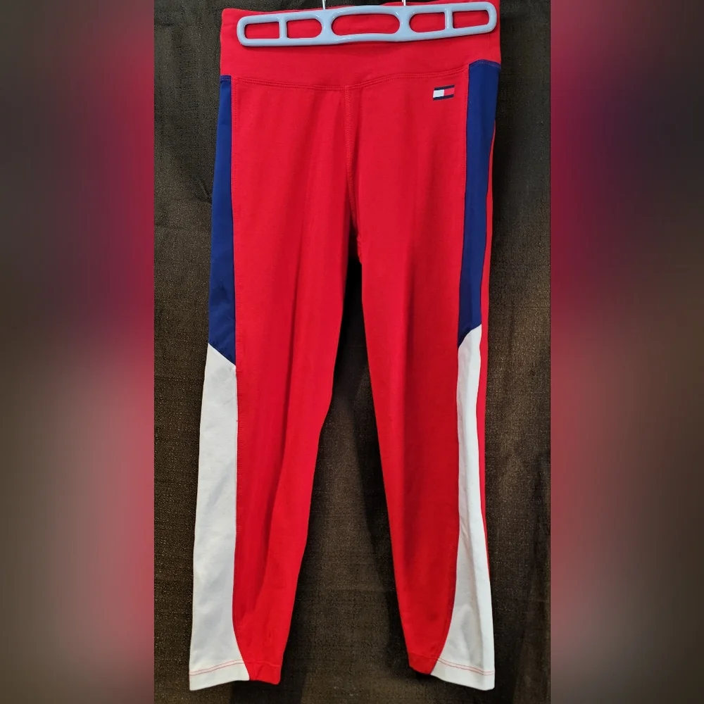 Tommy Hilfiger High Rise Compression Performance Legging Womens XS - Picture 2 of 5
